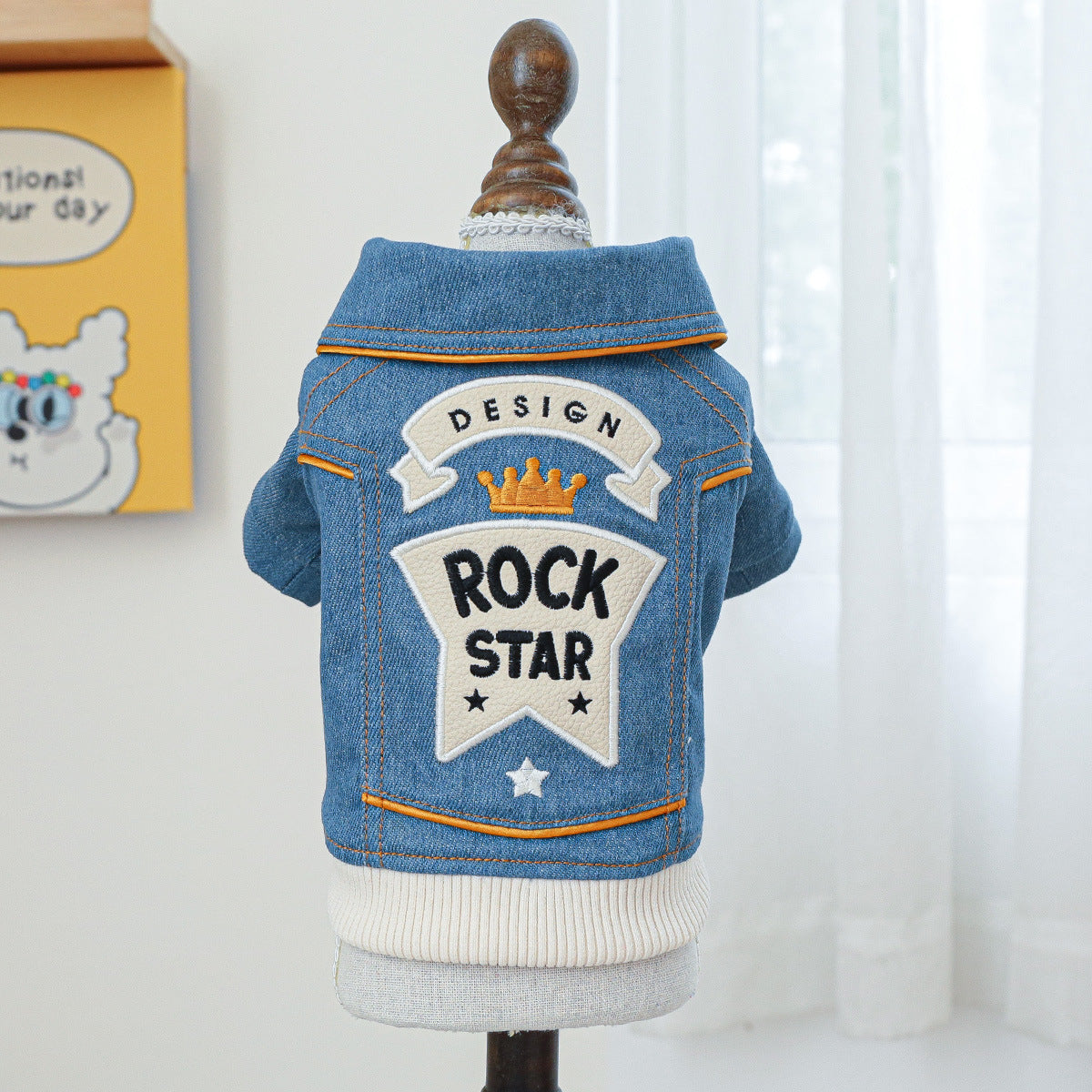 Chaqueta Vaquera de Mezclilla para Mascotas