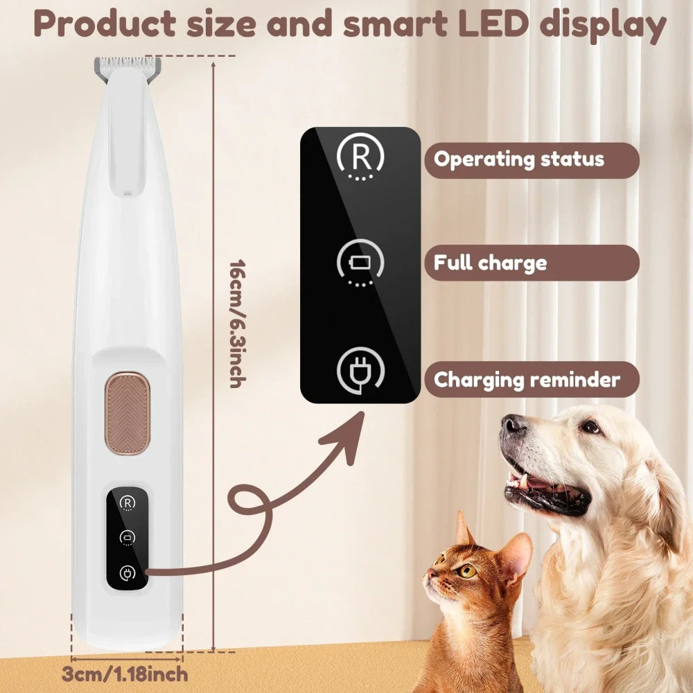Cortauñas para Perros con Luz LED
