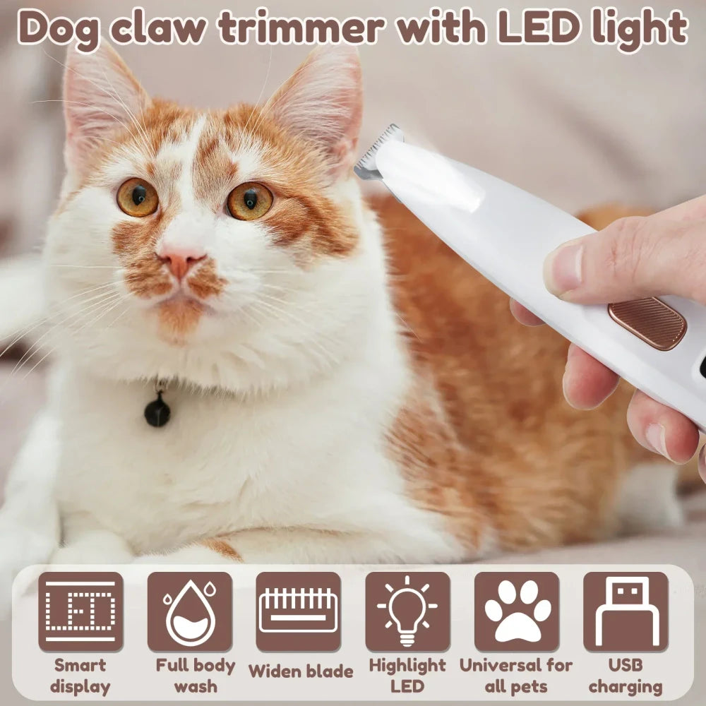 Cortauñas para Perros con Luz LED
