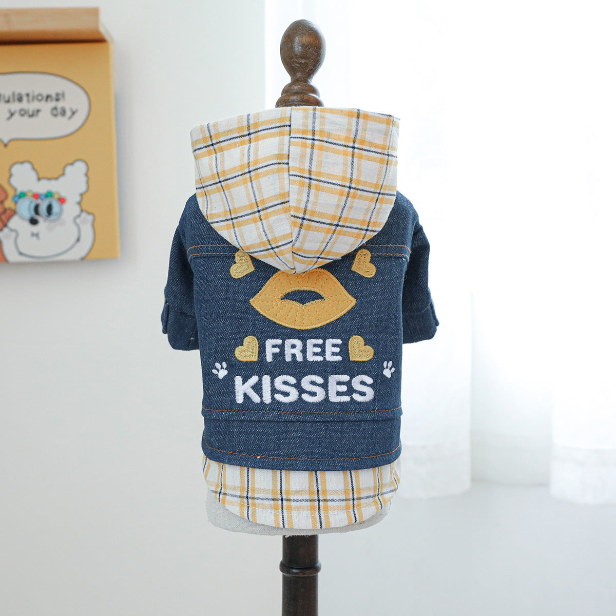 Chaqueta Vaquera de Mezclilla para Mascotas