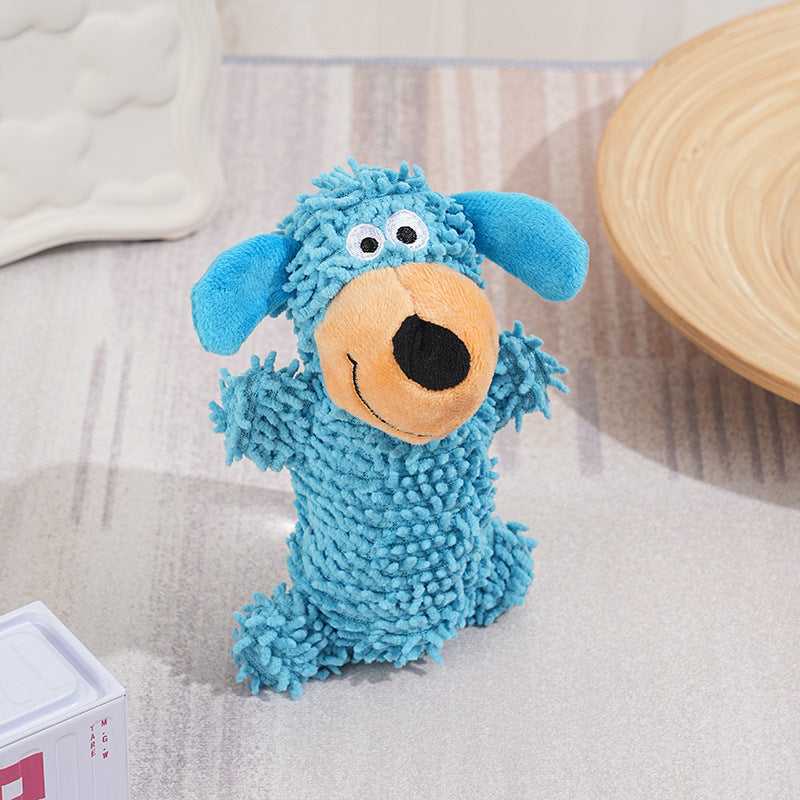 juguete de peluche para perros con sonido de dibujos animados
