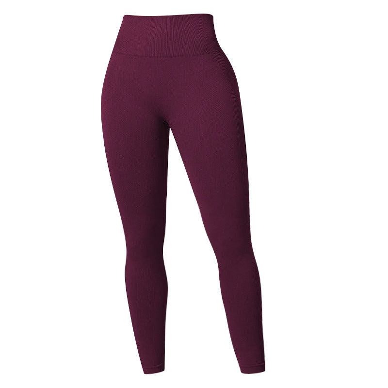 mallas de yoga de talle alto sin costuras