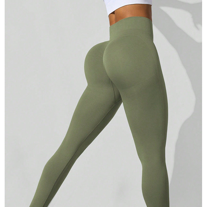 mallas de yoga de talle alto sin costuras