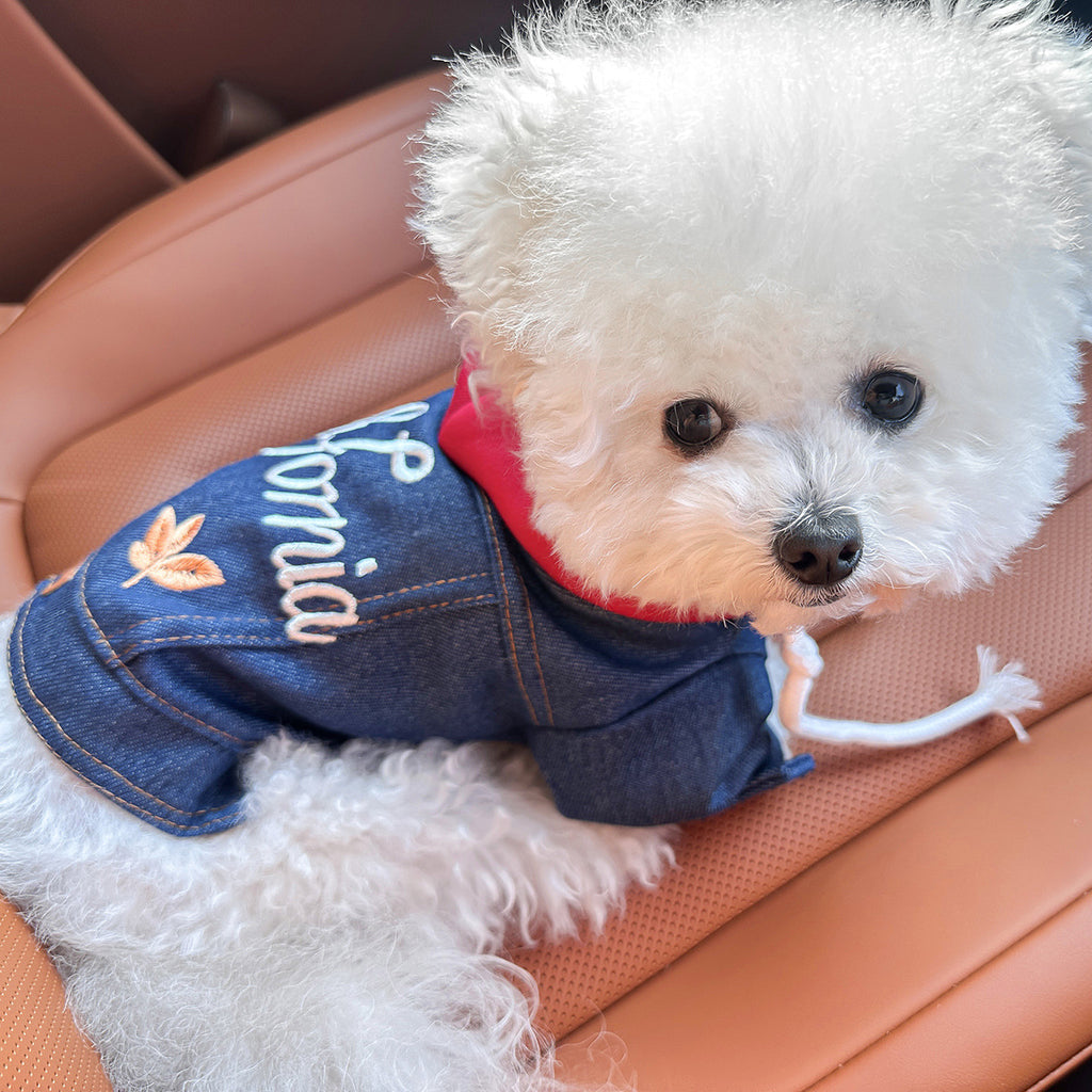 Chaqueta Vaquera de Mezclilla para Mascotas