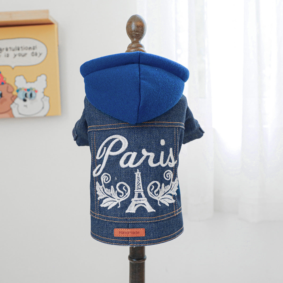 Chaqueta Vaquera de Mezclilla para Mascotas