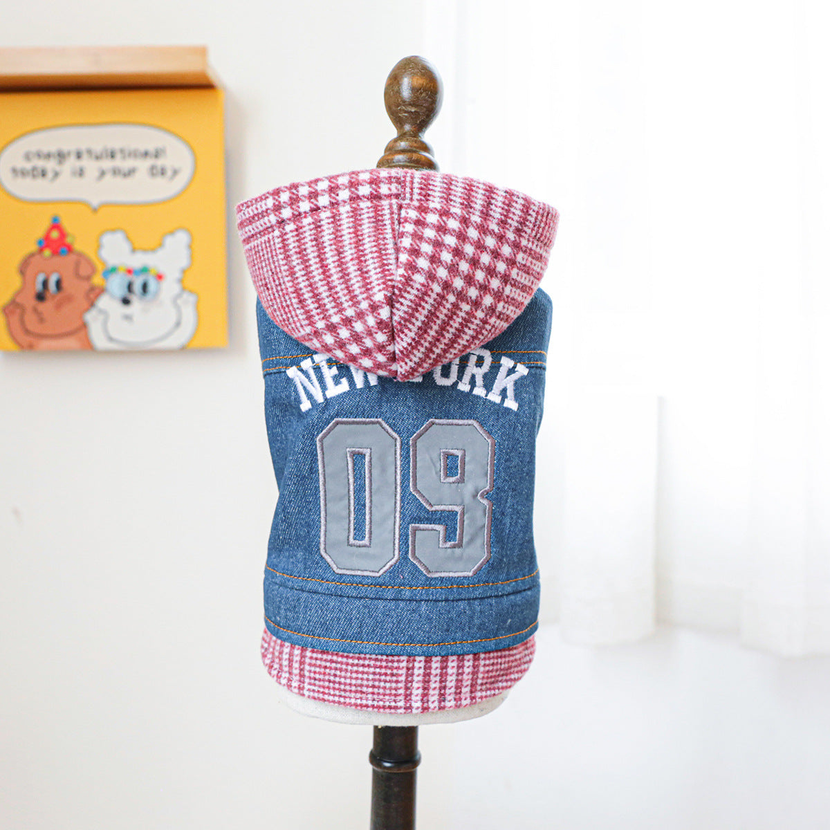 Chaqueta Vaquera de Mezclilla para Mascotas