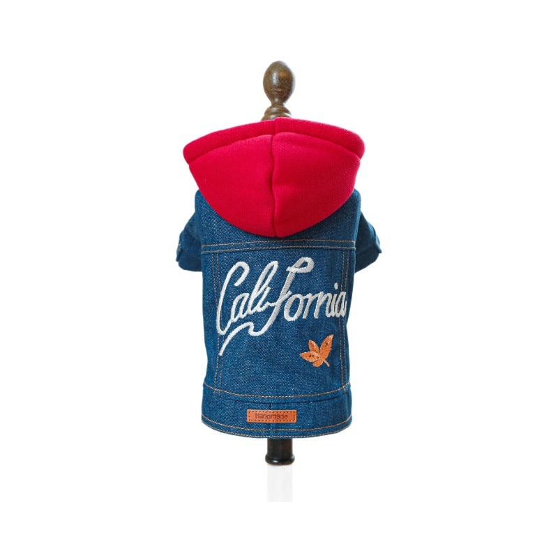 Chaqueta Vaquera de Mezclilla para Mascotas